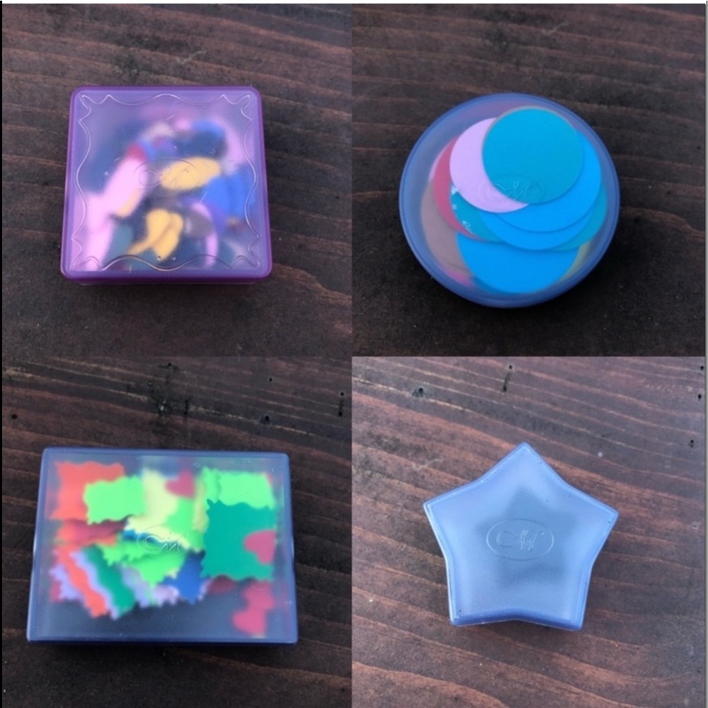 creative memories 4 small storage containers